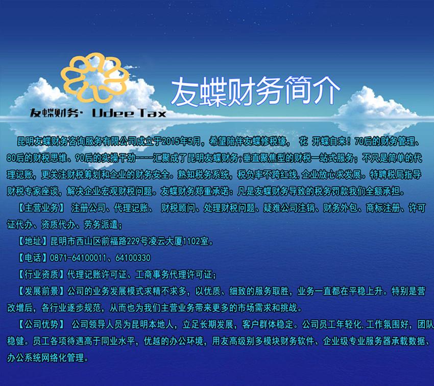 友蝶财务